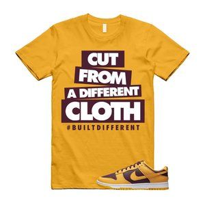 NIKE Dunk Arizona Maroon Yellow University Gold State Washington T Shirt Match